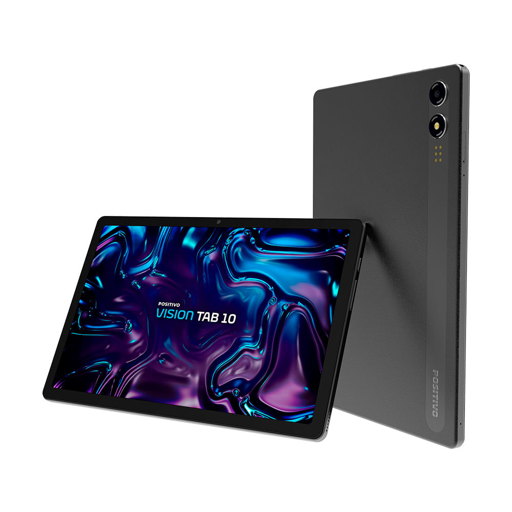 Tablet Positivo Vision Tab 10 + Capa Teclado – 4GB RAM 128GB Octa