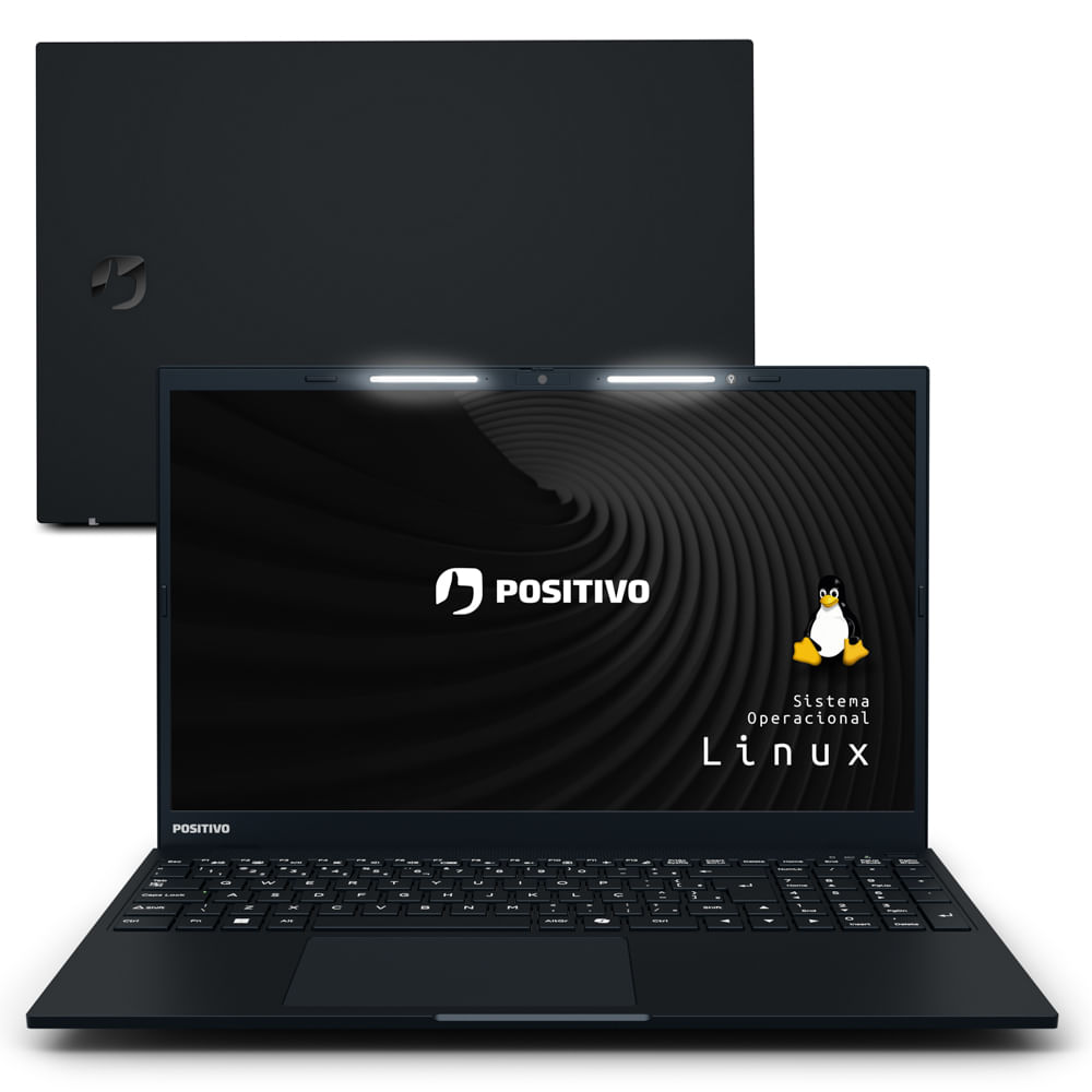 Notebook Positivo Vision R15 AMD® Ryzen 5-5500U Linux 4GB RAM